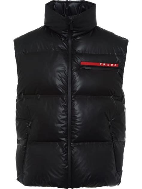 prada gilet puffer|prada puffer jackets.